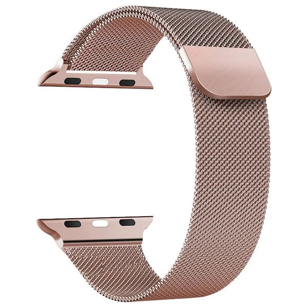  Infinity Tech Stainless Steel Band for Apple Watch - 38/40/41/42mm - Rose 