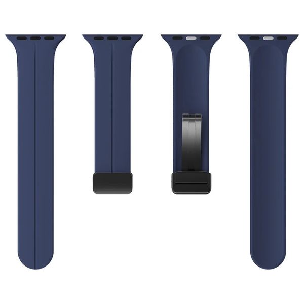  سوار انفنيتي تك سيليكون لساعة آبل - 38/40/41/42 ملم 