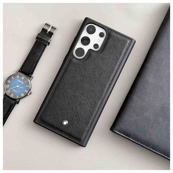  Fashion Case Mobile Cover For Samsung S24 Ultra - Black 