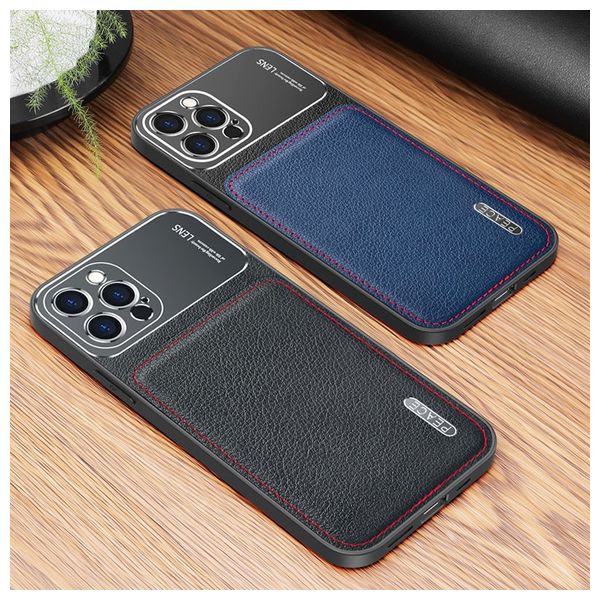  Fashion Case Mobile Cover For iPhone 12 - Blue 