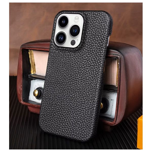  حافظة موبايل فاشن كيس لجهاز ايفون 16 برو ماكس - اسود 