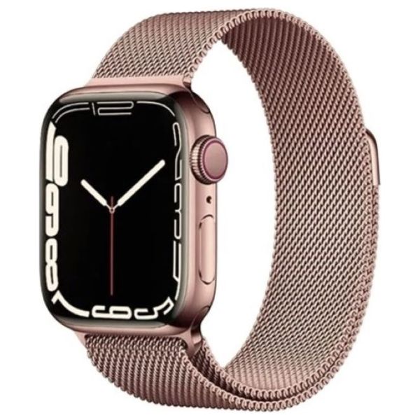  Infinity Tech Stainless Steel Band for Apple Watch - 38/40/41/42mm - Rose 