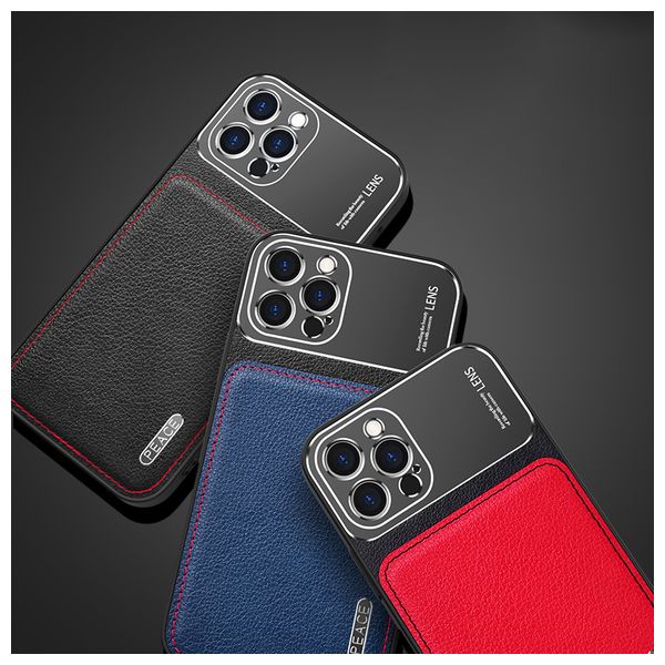  Fashion Case Mobile Cover For iPhone 12Pro - Red 