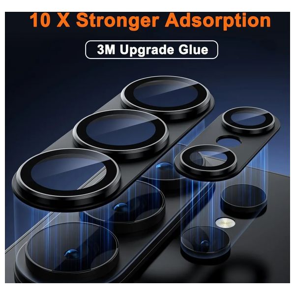  Infinity Tech Camera Lens Protector - Compatible Device - Black 