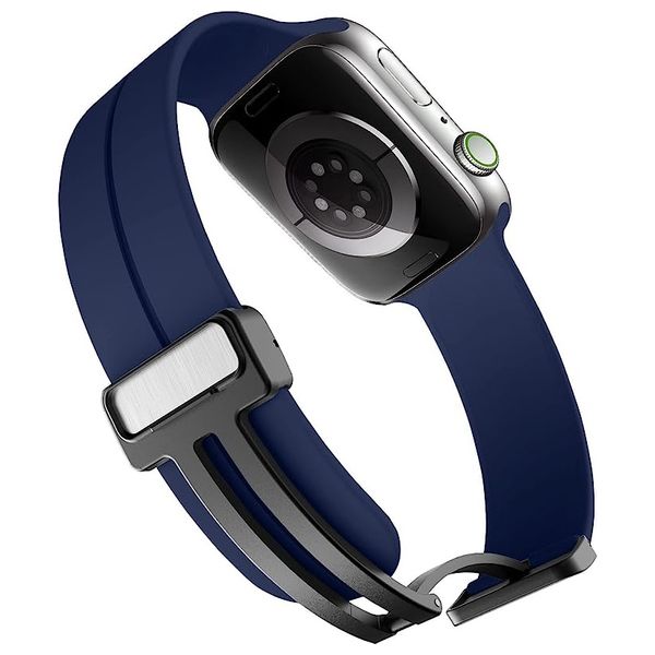  سوار انفنيتي تك سيليكون لساعة آبل - 38/40/41/42 ملم 