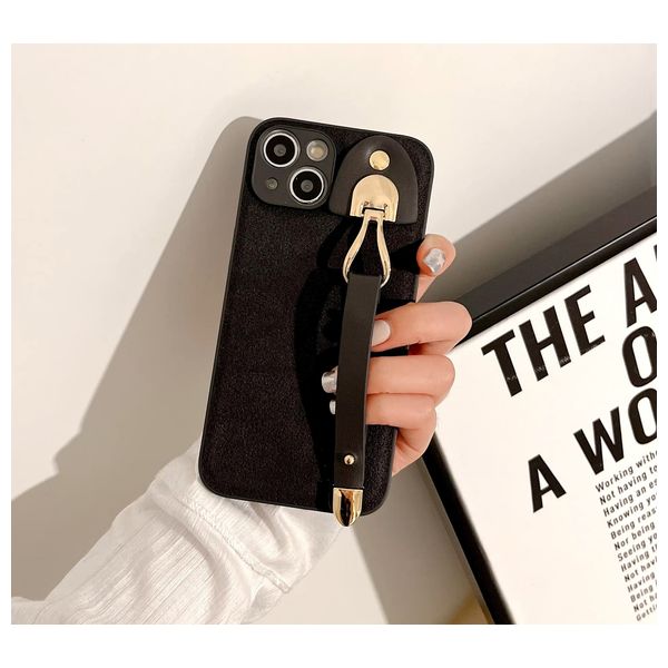  حافظة موبايل فاشن كيس لجهاز ايفون 16 برو - اسود 