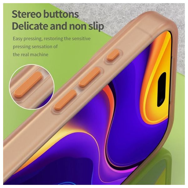  حافظة موبايل فاشن كيس آيفون 17 برو ماكس -برتقالي 