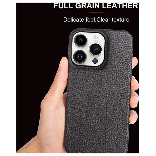  حافظة موبايل فاشن كيس لجهاز ايفون 16 برو ماكس - اسود 