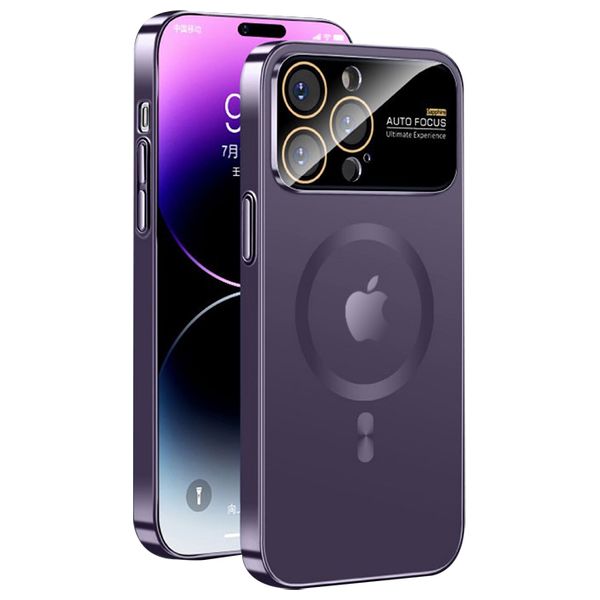  حافظة موبايل فاشن كيس لجهاز ايفون 12 برو ماكس - بنفسجي 