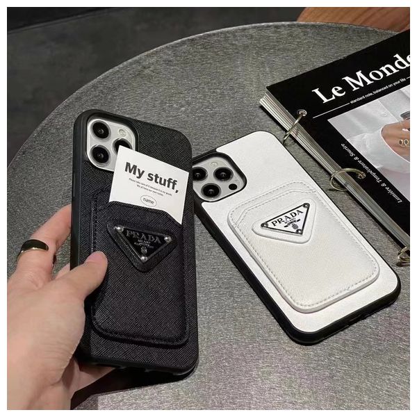  Fashion Case Mobile Cover For iPhone 15 Pro - White 