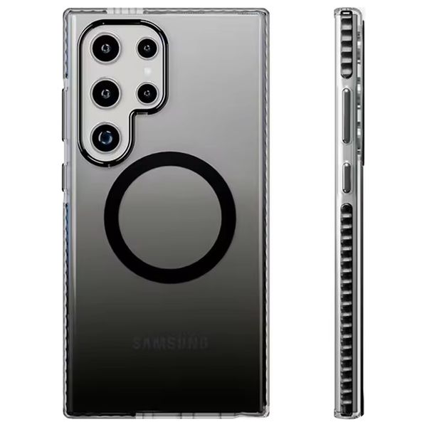  Fashion Case Mobile Cover For Samsung S24 Ultra - Black Titanium 
