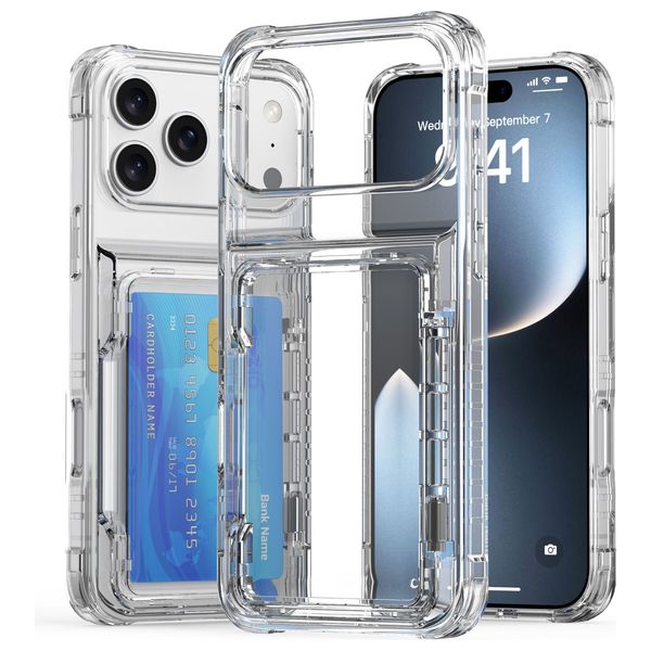  حافظة موبايل فاشن كيس لجهاز ايفون 17 برو ماكس  - شفاف 