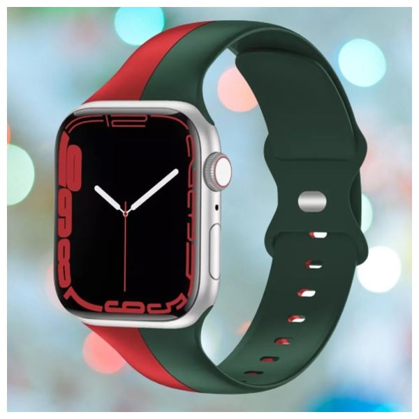 سوار انفنيتي تك السيليكون لساعة آبل - 42/44/45/46 ملم 