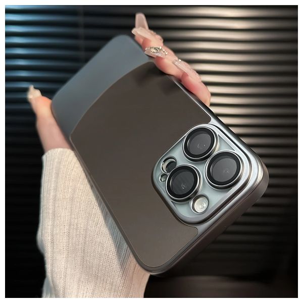  Fashion Case Mobile Cover For iPhone 15 Pro - Natural Titanium 