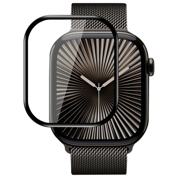  Infinity Tech cover for Apple Watch 10, 46mm - Transparent 