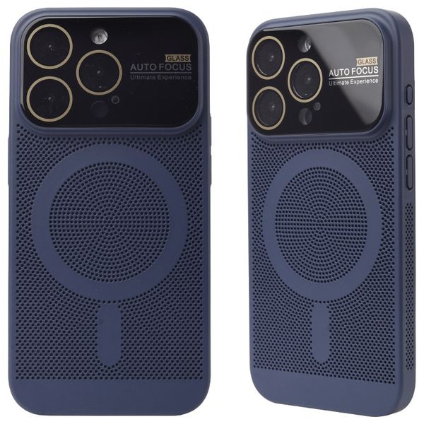  Fashion Case Mobile Cover For iPhone 15 Pro Max - Blue 