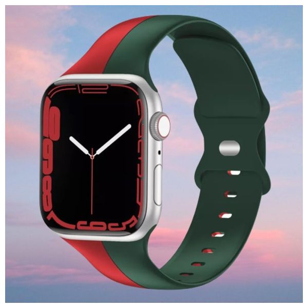  سوار انفنيتي تك السيليكون لساعة آبل - 42/44/45/46 ملم 