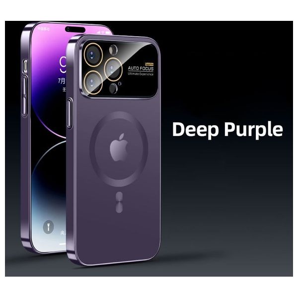  حافظة موبايل فاشن كيس لجهاز ايفون 12 برو ماكس - بنفسجي 