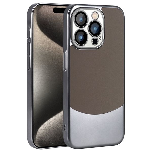  Fashion Case Mobile Cover For iPhone 15 Pro - Natural Titanium 