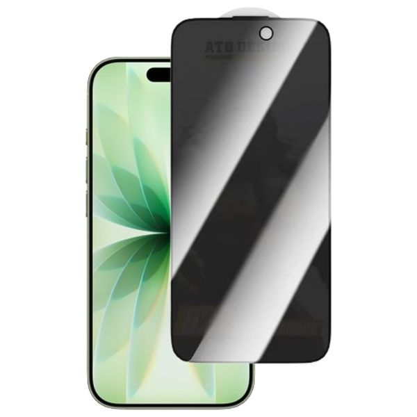  Infinity Tech Privacy Screen Protector for iPhone 17 - Black 