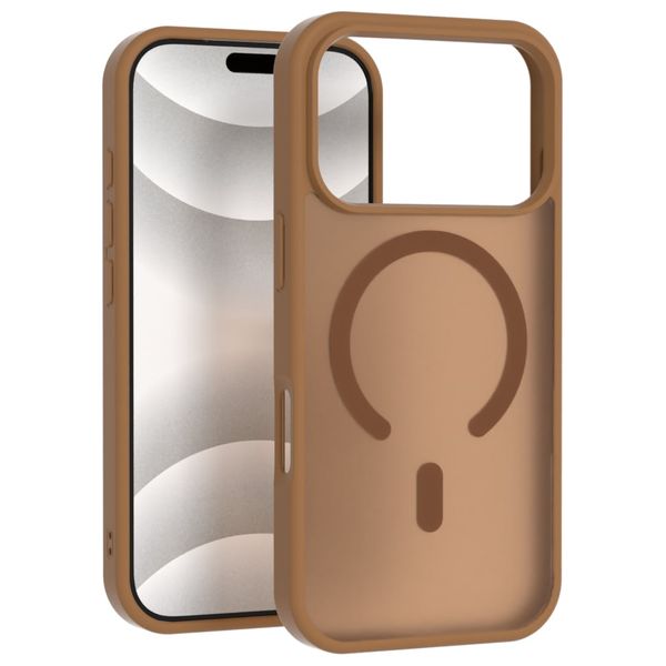  حافظة موبايل فاشن كيس لجهاز ايفون 17 برو ماكس - بني 