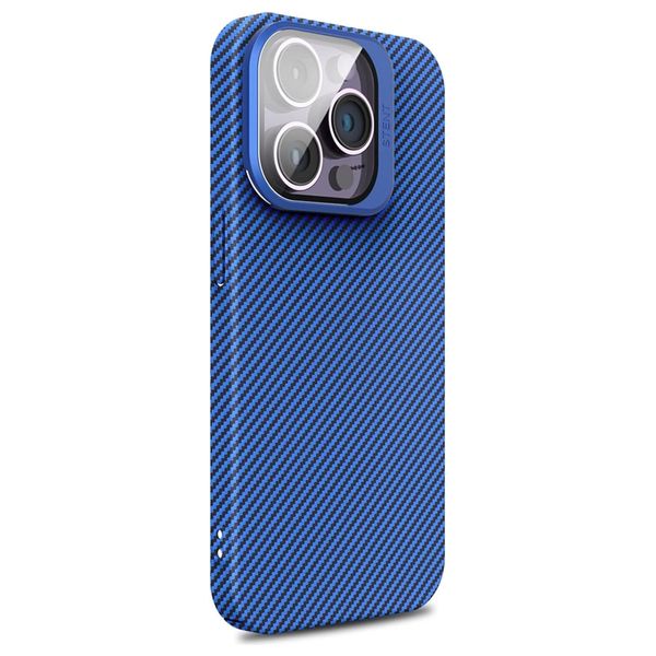  Fashion Case Mobile Cover For iPhone 15 Pro Max - Blue 