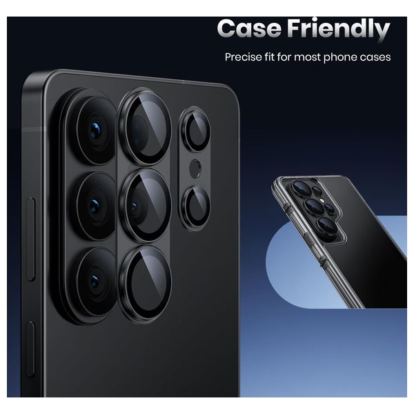  Infinity Tech Camera Lens Protector - Compatible Device - Black 