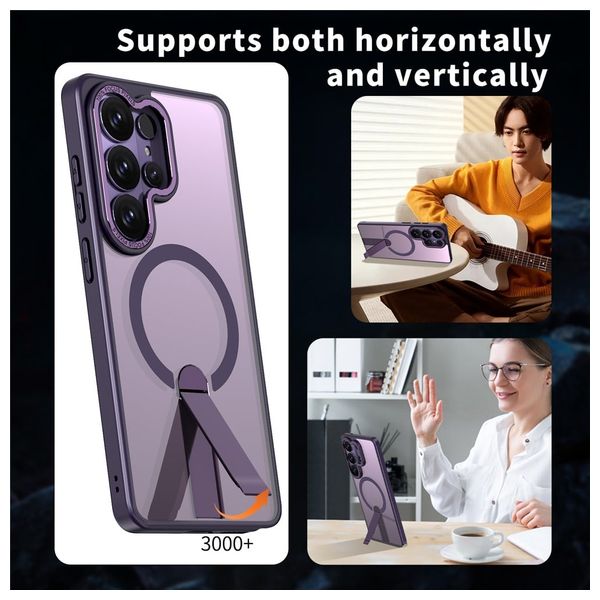  Fashion Case Samsung Galaxy S26 Ultra Mobile Cover - Purple 