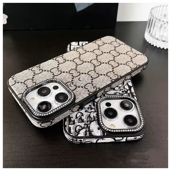  Fashion Case Mobile Cover For iPhone 15 Pro Max - Beige 