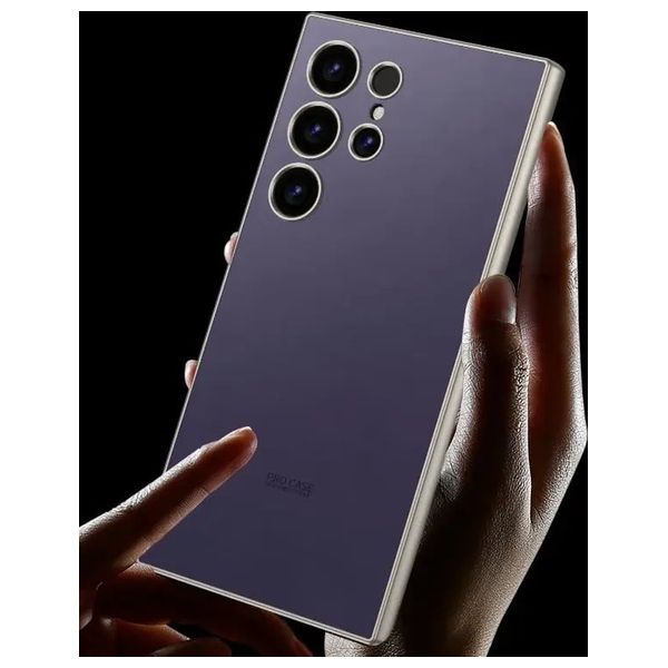  حافظة موبايل فاشن كيس لجهاز سامسونج S24 الترا - بنفسجي 