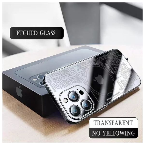  Fashion Case Mobile Cover For iPhone 14 Pro - Transparent 