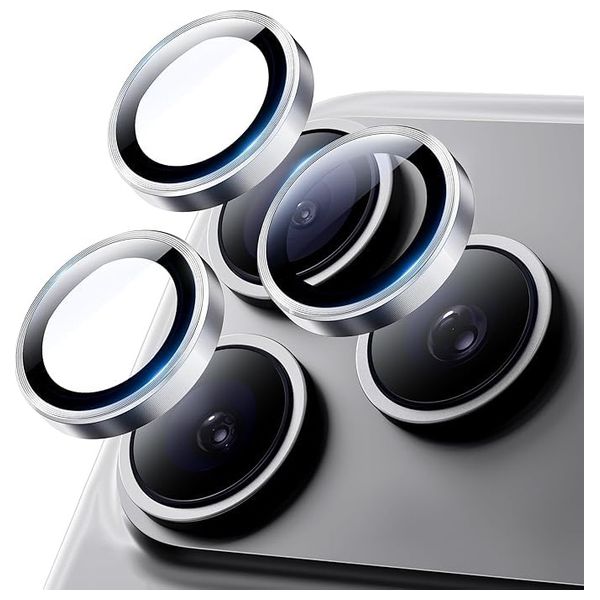 Infinity Tech Camera Protector For iPhone 17 Pro & 17 Pro Max - Silver