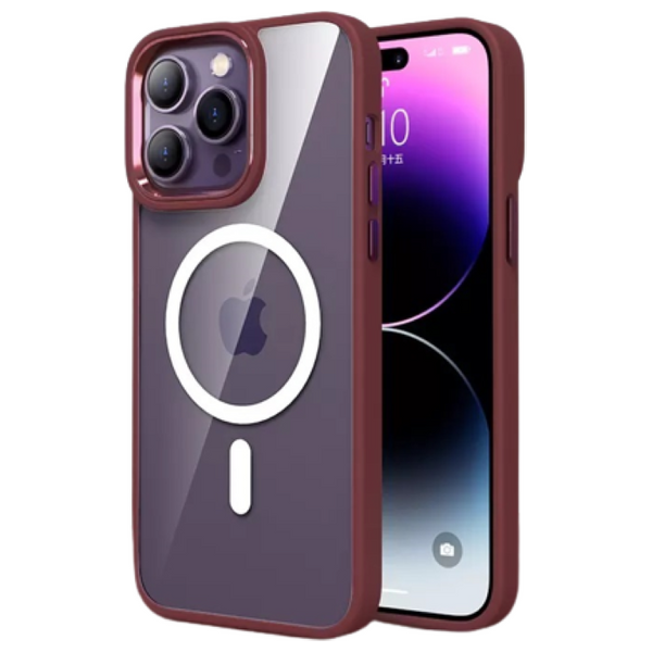  Fashion Case Mobile Cover For iPhone 14 Pro - Transparent 