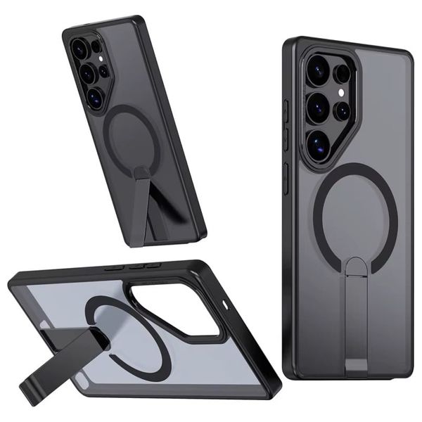  Fashion Case Mobile Cover For Samsung S24 Ultra - Titanium Black 