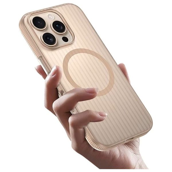  Fashion Case Mobile Cover For For iPhone 16 Pro Max – Desert Titanium 