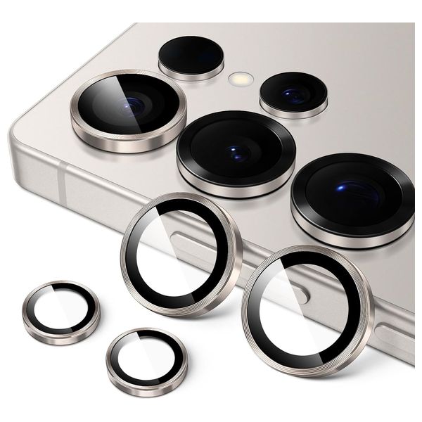 Infinity Tech Camera Protector for Samsung Galaxy S25 Ultra - Titanium Gray
