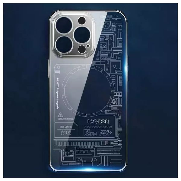  Fashion Case Mobile Cover For iPhone 14 Pro - Transparent 