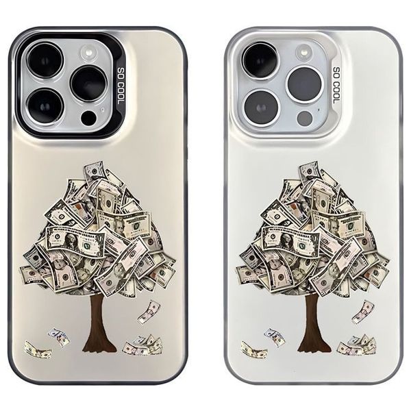  Fashion Case Mobile Cover For For iPhone 14 Pro Max – Silver 