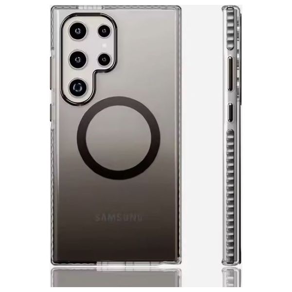  Fashion Case Mobile Cover For Samsung S24 Ultra - Titanium Gray 