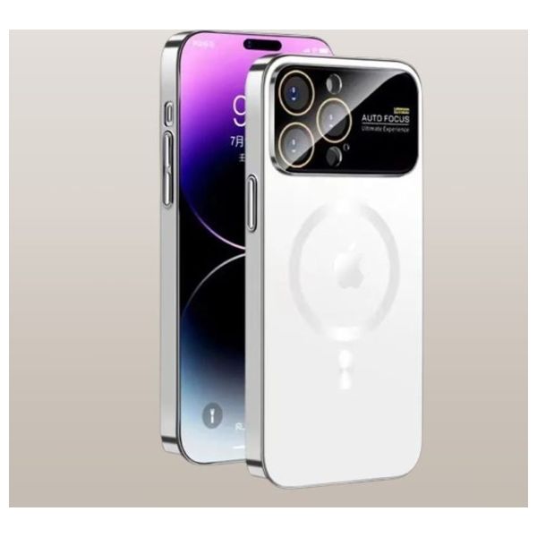  حافظة موبايل فاشن كيس لجهاز ايفون 12 برو ماكس - ابيض 