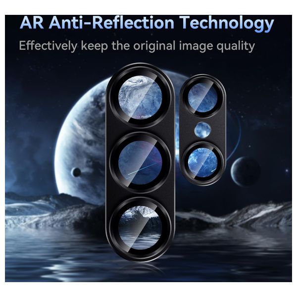  Infinity Tech Camera Lens Protector - Compatible Device - Black 