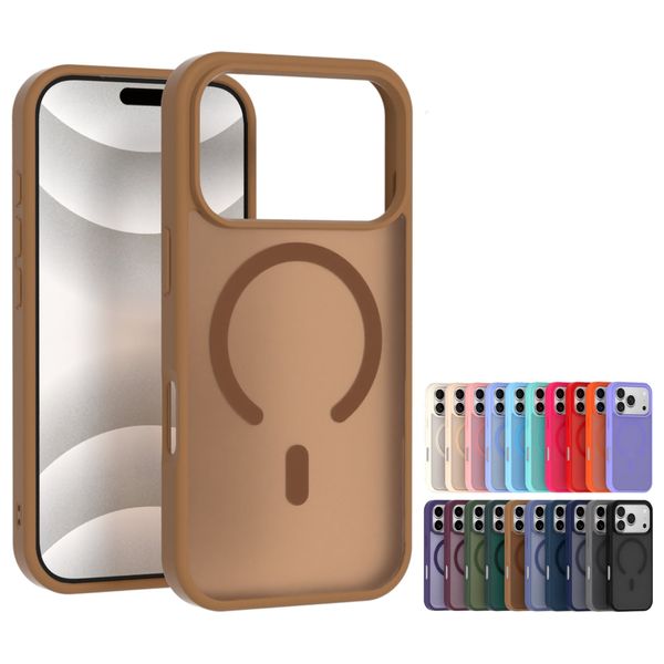  حافظة موبايل فاشن كيس لجهاز ايفون 17 برو ماكس - بني 