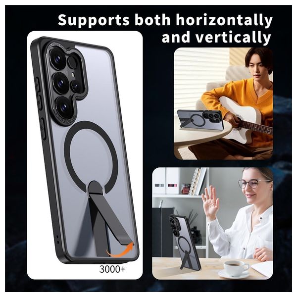 Fashion Case for Samsung Galaxy S26 Ultra - Black 