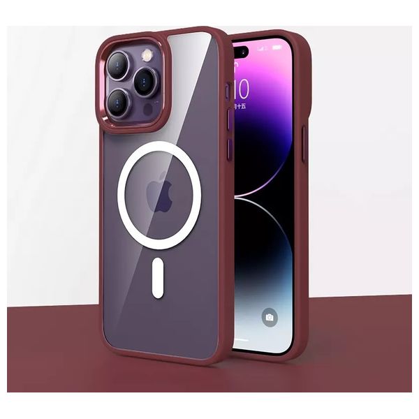  Fashion Case Mobile Cover For iPhone 14 Pro - Transparent 