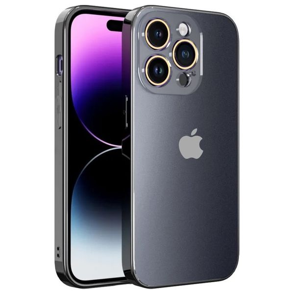  Fashion Case Mobile Cover For iPhone 14 Pro - Black 