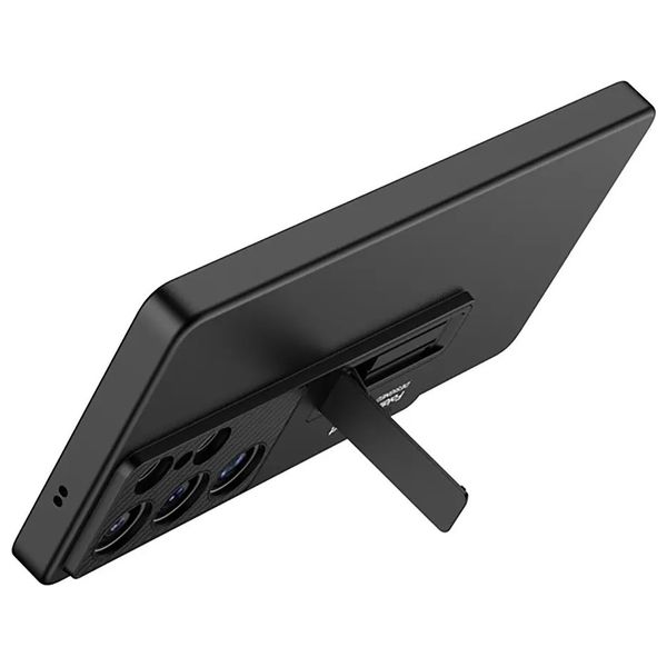  Fashion Case Mobile Cover For Samsung S25 Ultra - Titanium Black 