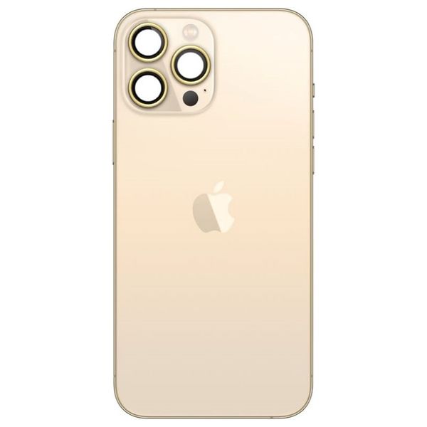  Fashion Case Mobile Cover For iPhone 14 Pro - Gold 