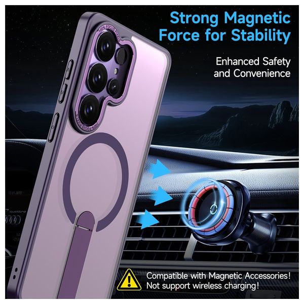  Fashion Case Samsung Galaxy S26 Ultra Mobile Cover - Purple 