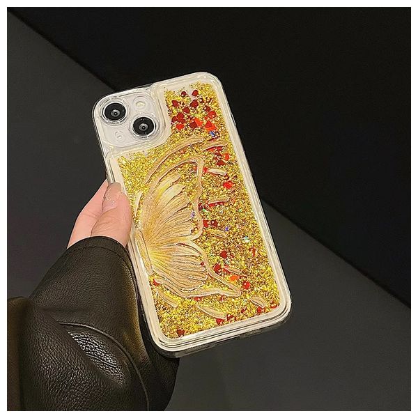  Fashion Case Mobile Cover For iPhone 15 - Transparent 