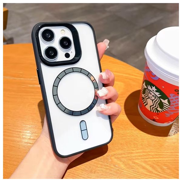  Fashion Case Mobile Cover For iPhone 15 Pro - Black 